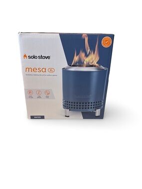 Solo Stove Mesa XL Smokeless Tabletop Fire Pit - Water Blue